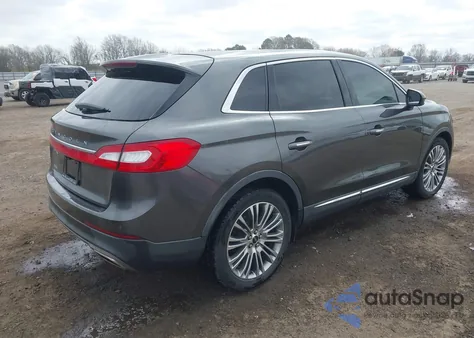 2017 Lincoln Mkx Reserve from USA, damaged, VIN 2LMPJ6LR4HBL15421